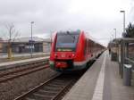 623 027 beim Halt,am 20.März 2016,in Herrnburg.