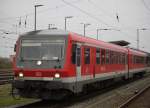 628 620-6 stand als RE6 Rostock-Lbeck im Rostocker Hbf.28.11.2014