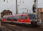 BR 642/327278/642-046-6db-regio-suedost-erfurtbeim-rangieren-am 642 046-6(DB-Regio Sdost Erfurt)beim rangieren am 08.03.2014 im Leipziger Hbf.