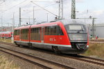 BR 642/521293/642-051-als-rb11-von-tessin 642 051 als RB11 von Tessin nach Wismar bei der Einfahrt im Rostocker Hbf.30.09.2016