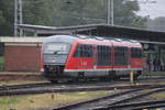 642 549 als RB11(Tessin-Wismar)am 19.06.2020 im Rostocker Hbf.