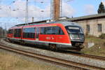 BR 642/771445/642-683-als-rb13234-von-graal-mueritz 642 683 als RB13234 von Graal-Müritz nach Rostock Hbf bei der Einfahrt im Rostocker Hbf.09.04.2022 