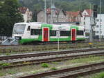 BR 650 Regioshuttle/746627/stb-vt106am-01september-2021im-neuen-stb STB VT106,am 01.September 2021,im neuen STB Bw in Meiningen.