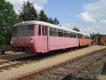 Ferkeltaxe/705377/971-003-ist-nicht-betriebsfaehigtrotzdem-hat 971 003 ist nicht betriebsfähig,trotzdem hat er im Eisenbahnmuseum Gramzow ein Zuhause.Aufnahme vom 27.Juni 2020.