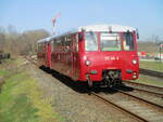PRESS 172 140 und 172 141 verließen,am 08.März 2024,Putbus.