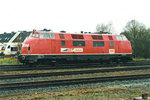 EVB 288 in Bremervörde. Datum 11.2000 // Bild gescannt