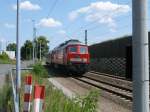 Mit dem Kurswagen Paris-Moskau kam 232 524,am 12.Juni 2011,in Berlin Grunewald an.