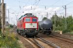 BR 232/452718/232-241-0-db-schenker-rail-deutschland 232 241-0 DB Schenker Rail Deutschland AG in Priort und fuhr weiter in Richtung Golm. 18.09.2015