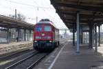 232 416-8 LEG - Leipziger Eisenbahnverkehrsgesellschaft mbH kam solo durch Magdeburg-Buckau gefahren und war auf dem Weg zum Hauptbahnhof gewesen. Netten Gruß an den Tf! 20.11.2015