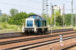 DB V90/501635/291-035-4-railsystems-rp-gmbh-in 291 035-4 Railsystems RP GmbH in Berlin-Schönefeld Flughafen und war auf dem Weg nach Seddin gewesen. 07.06.2016