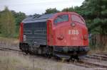 V 170/160620/my-1131-227-003-1-der-erfurter My 1131 (227 003-1) der Erfurter Bahnservice GmbH wartet in Rathenow auf seinen nchsten Einsatz nach Premnitz. 23.09.2011