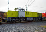  Die LOCON 303 (92 80 1275 119-6 D-LOCON), ex Alpha Trains 1138, der LOCON Logistik & Consulting AG abgestellt am 15.10.2017 beim ICE-Bahnhof Montabaur.