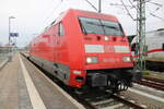BR 101/762503/101-033-9-stand-am-08012022-mit 101 033-9 stand am 08.01.2022 mit IC 2239(Warnemünde-Leipzig)in Warnemünde.