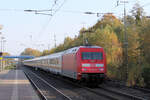 BR 101/791339/101-098-2-auf-den-weg-nach 101 098-2 auf den Weg nach Hamburg. Tostedt, 30.10.2022.