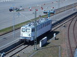 Sie ist auch wieder in Mukran anzutreffen die GVG 109-3 die am 05.Mai 2016,am Mukraner Bahnsteig stand.