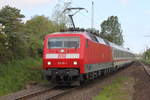 BR 120/557114/120-115-1-mit-ic-2301warnemuende-muenchenbei-der 120 115-1 mit IC 2301(Warnemünde-München)bei der Durchfahrt in Rostock-Marienehe.20.05.2017