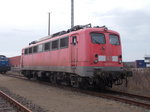 140 621-4,am 04.April 2016,in der Est Mukran.Zu erkennen auch die Baltic Port Rail V60.02.