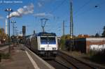 146 542-6 metronom Eisenbahngesellschaft mbH auf einer Leerfahrt in Uelzen und fuhr spter mit dem metronom (ME 82124) von Uelzen nach Hamburg Hbf.