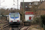 BR 146/487354/me-146-05-verlaesst-am-28032016-den ME 146-05 verlässt am 28.03.2016 den Buchholzer Bahnhof und macht sich auf den Weg nach Hamburg.