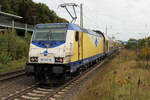 BR 146/755145/me-146-12-macht-sich-auf-den ME 146-12 macht sich auf den Weg nach Hamburg. Tostedt, 16.10.2021