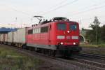 BR 151/154048/db-151-085-8-mit-containerzug-nach DB 151 085-8 mit Containerzug nach Bremen am 27.07.2011 in Tostedt