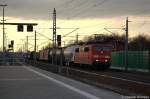 BR 151/169143/151-149-2-mit-einem-gemischtem-gueterzug 151 149-2 mit einem gemischtem Gterzug in Rathenow Richtung Wustermark unterwegs. 25.11.2011