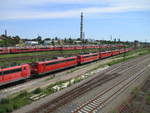 BR 151/700846/selbst-die-151er-sind-in-leipzig Selbst die 151er sind in Leipzig Engelsdorf auf dem ehemaligen Richtungsgleisen abgestellt.