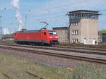 BR 152/555040/152-055-unterwegs-auf-solofahrtam-07mai 152 055 unterwegs auf Solofahrt,am 07.Mai 2017,im Rostocker Seehafen.