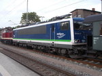 Beim Putbuser Bahnhofsfest wird auch die IntEgro 155 045-9 dabei sein.Am 20.Mai 2016 kurz nach der Ankunft in Bergen/Rügen.
