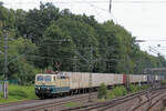 BR 181/822056/181-213-0-sel-mit-einen-containerzug 181 213-0 (SEL) mit einen Containerzug am 14.08.2023 in Tostedt.