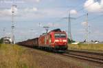 BR 185/289128/185-142-7-edelweiss-db-schenker-rail 185 142-7 'Edelwei' DB Schenker Rail Deutschland AG mit einem Gterzug in Satzkorn und fuhr in Richtung Golm weiter. 23.08.2013