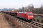 BR 185/310525/185-392-8-am-13122013-in-tostedt 185 392-8 am 13.12.2013 in Tostedt.