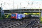 BR 185/520706/sbb-cargo-482-032-mit-kesselwagenzug SBB Cargo 482 032 mit Kesselwagenzug am 06.09.2016 in Hamburg-Harburg