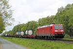 BR 185/735315/185-174-0-auf-den-weg-nach 185 174-0 auf den Weg nach Hamburg. Tostedt - Dreihausen, 26.05.2021