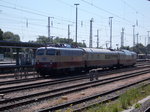 Die E10 1309,am 07.Juni 2016,in Stralsund