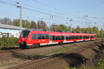 442 859 als S1(Rostock-Warnemnde)bei der Einfahrt im Haltepunkt Rostock-Marienehe.07.05.2016