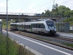 1442 115 beim letzten Halt in Leipzig Karlsruher Straße vor der Endstation Miltitzer Allee am 05.Juni 2016.