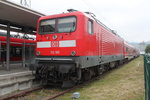 112 185 mit RE 18491(Warnemünde-Berlin)abgestellt im Bahnhof Warnemünde,noch bis zum 30.10.2016 verkehrt der Zug zwischen Ostsee und Spree wie es dann 2017 weiter geht ist noch nicht entschieden.31.07.2016