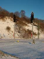 Lichtsignale/112617/seit-dezember-2010-sind-endlich-die Seit Dezember 2010 sind endlich die 'Neuen' Ausfahrsignale in Lietzow im Betrieb.