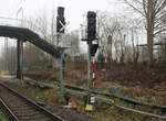 Das neue Ks-Signal in Rostock-Bramow.03.03.2024