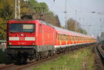 112 155-7 mit Kreuzfahrer-Sonderzug von Warnemünde nach Berlin-Ostbahnhof bei der Durchfahrt in Rostock-Bramow.14.05.2017