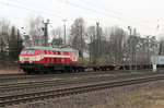 EVB 420 01 ist auf den Weg nach Hamburg. Tostedt 25.01.2012