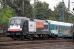 ES 64 U2-026+HKX 1803 von Kln Hbf nach Hamburg-Altona bei der Einfahrt im Bahnhof Hamburg-Harburg.28.07.2012