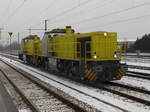Locon/646929/fuer-locon-im-einsatz-fahrenden-alphatrans Fr LOCON im Einsatz fahrenden AlphaTrans 1138(275 119-6)und 1130(275 109-7) waretetn am 27.Januar 2019 in Bergen/Rgen.
