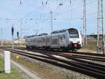 ODEG/696058/odeg-4746-801als-re-stralsund-binzam-17april ODEG 4746 801,als RE Stralsund-Binz,am 17.April 2020,bei der Einfahrt in Samtens.