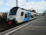 ODEG 4746 305,an Rostock,am 24.Februar 2024,in Binz.