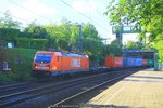 WLE/520678/wle-187-010-mit-containerzug-am WLE 187 010 mit Containerzug am 05.09.2016 in Hamburg-Harburg