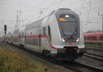 ic-doppelstock-steuerwagen/684726/ic-2239-von-rostock-hbf-nach IC 2239 von Rostock Hbf nach Leipzig Hbf bei der Bereitstellung am 03.01.2020 im Rostocker Hbf.