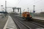 eisenbahngesellschaft-potsdamegp V 22-03 der EPG - Eisenbahngesellschaft Potsdam mbH als Lz in Wittenberge. 22.12.2011