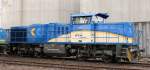 evb-evb-logistig Die zuvor als 'Jade-Weser-Bahn' Lok 415 51 ist jetzt als 'EVB-Logistic' im neuen Design unterwegs. Gesehen am 08.01.2012 in HH-Dradenau w�hrend ihrer Wochenendruhe.